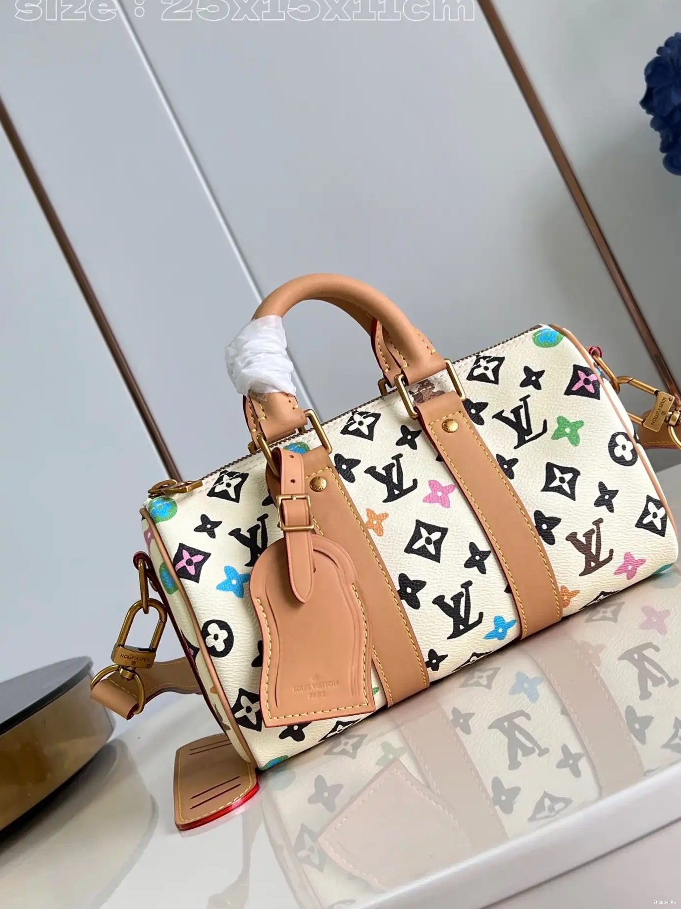 25 KEEPALL BANDOULIÈRE VUITTON LOUIS 0625